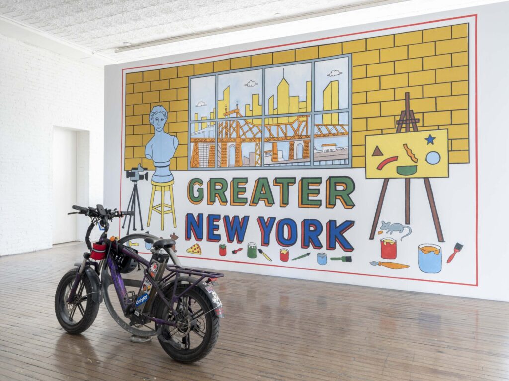 Installation view of "Greater New York," on view at MoMA PS1, 2026