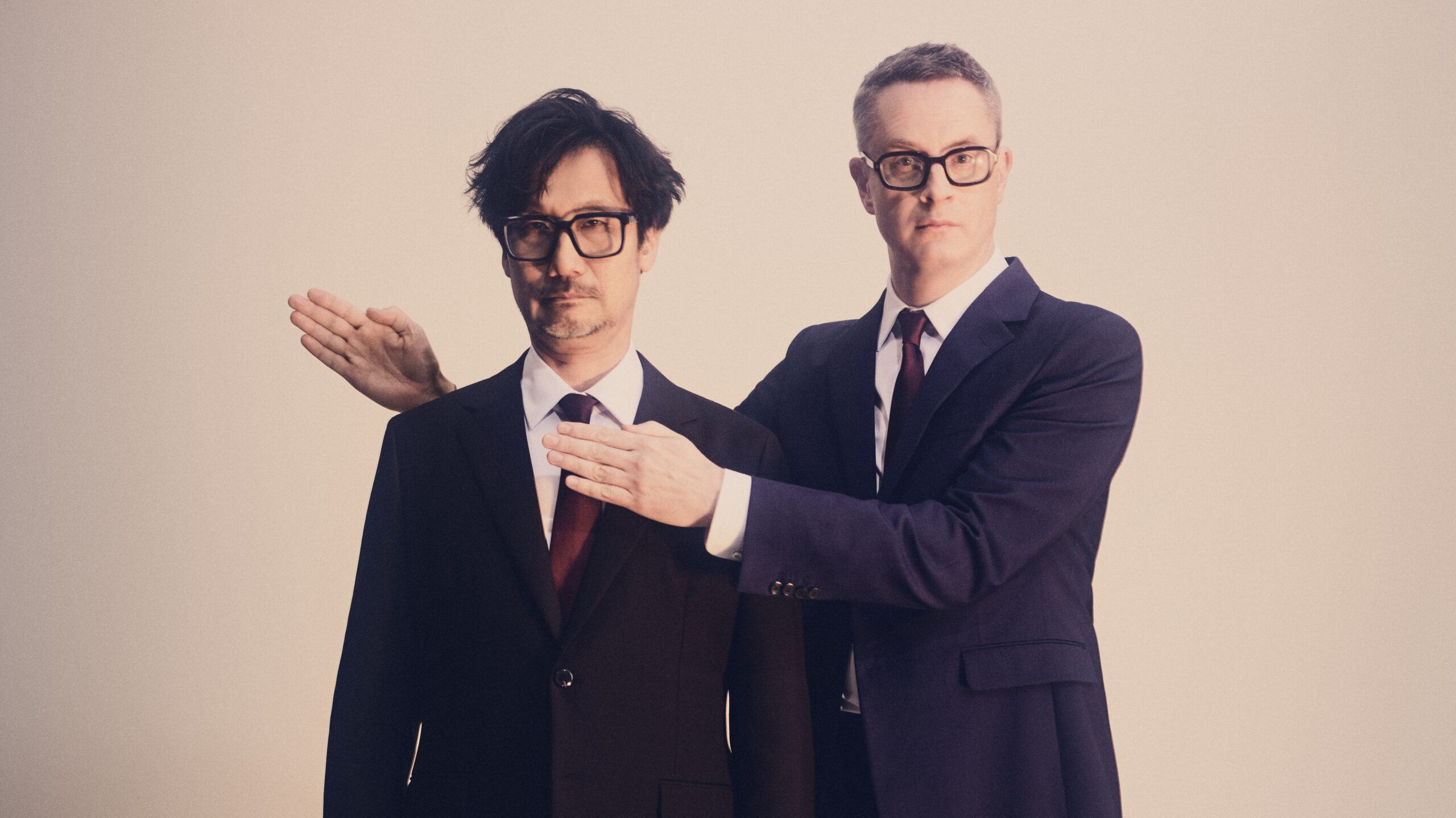 Nicolas Winding Refn and Hideo Kojima at Prada mode