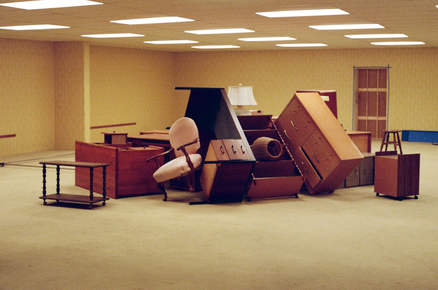 The set of A24 film Backrooms