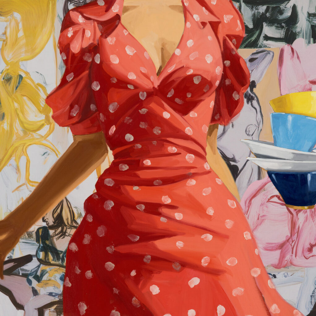 David Salle, Dots, 2025