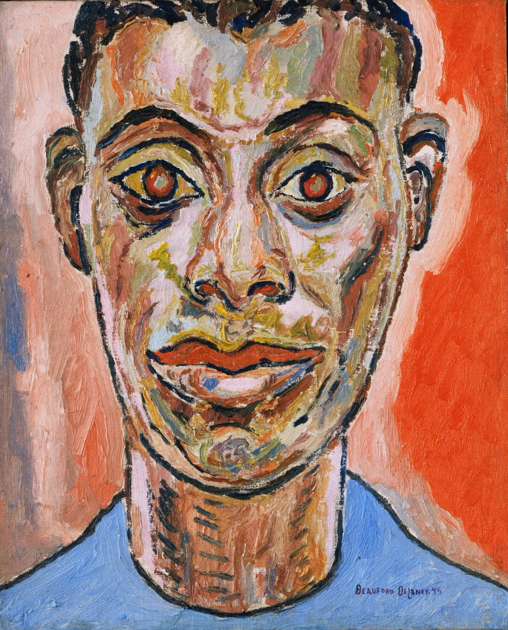 Beauford Delaney, Portrait of James Baldwin