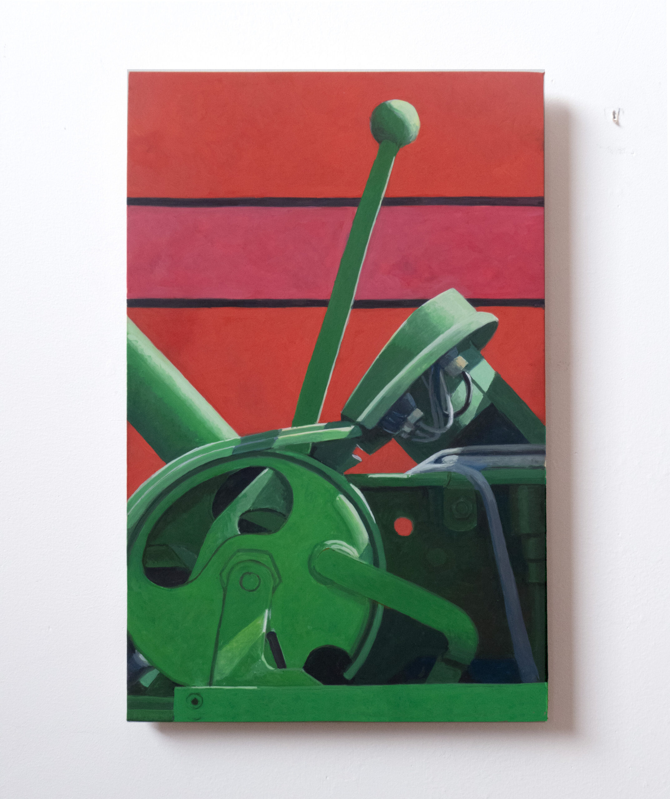 Vermont artist Altoon Sultan's <em>Tall Handle</em> (2025) painting at Hoffman Donahue in New York.