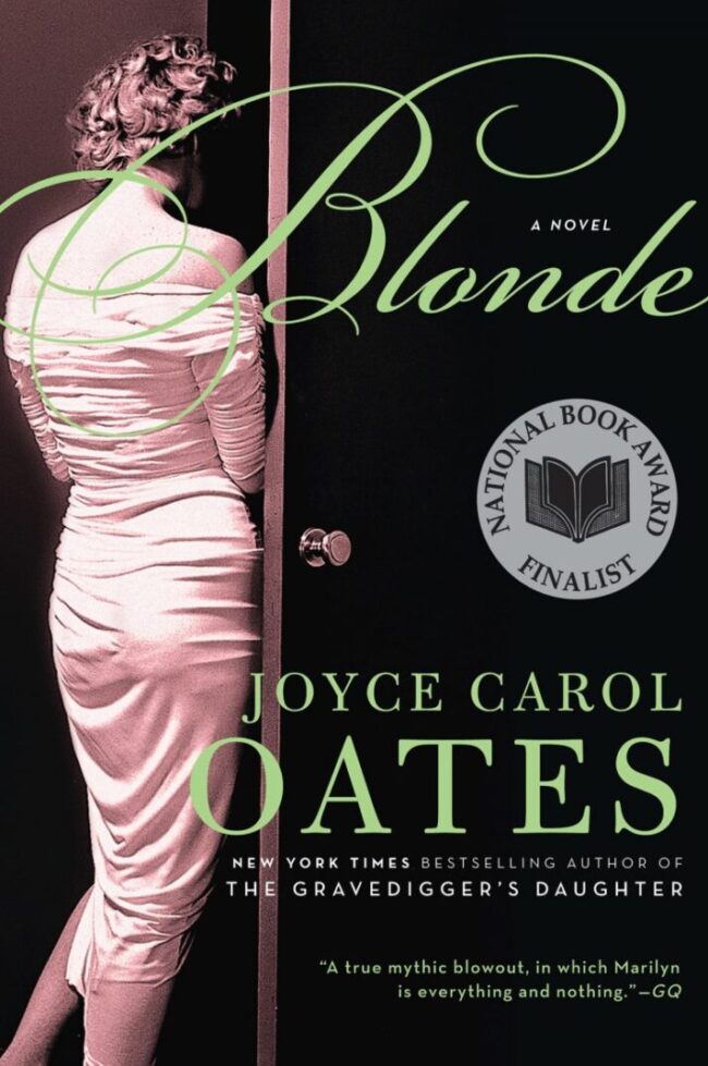 Blonde: A Novel (2000) by Joyce Carol Oates. Image Courtesy of HarperCollins Publishers.