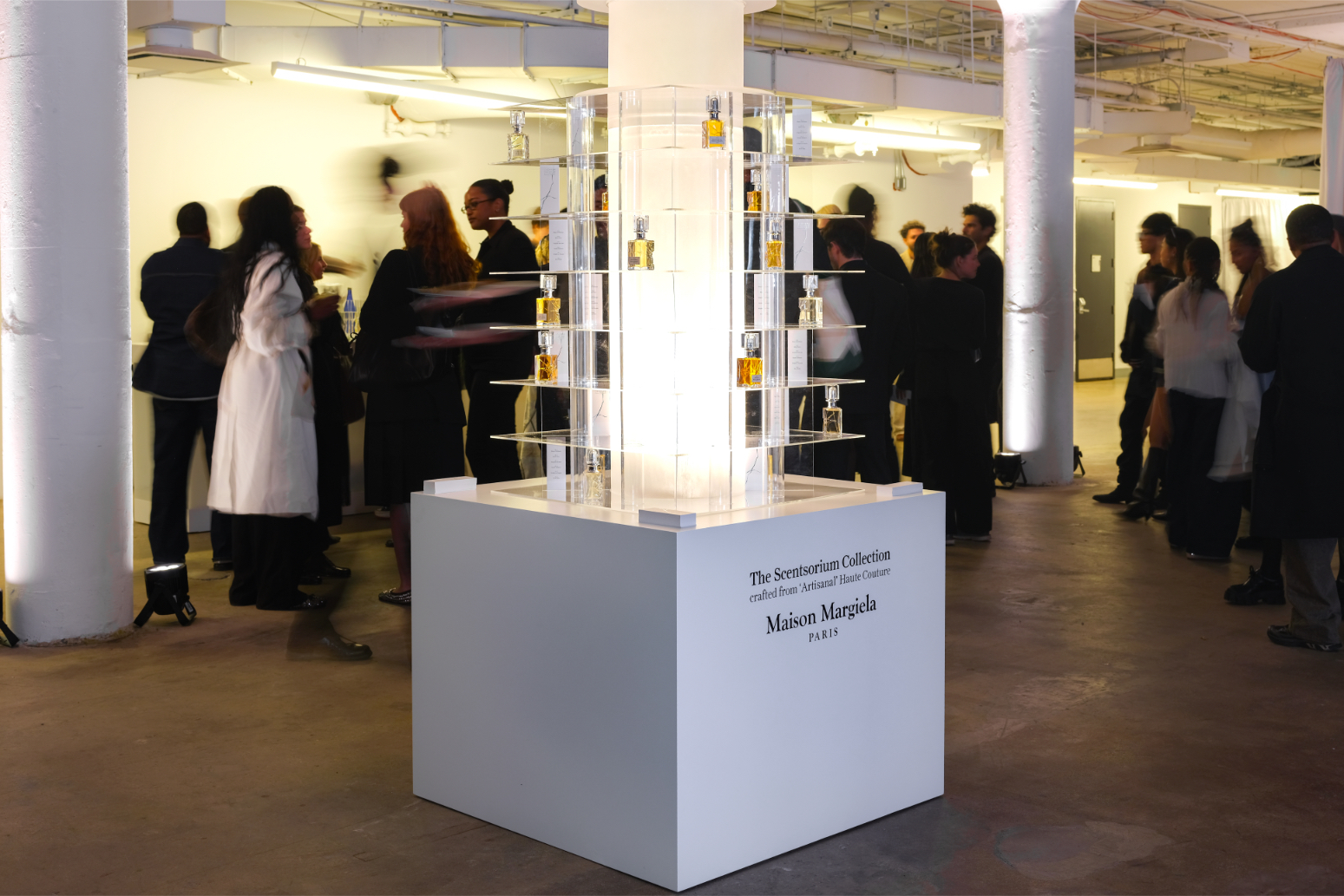 MM Scentsorium six perfumes exhibited