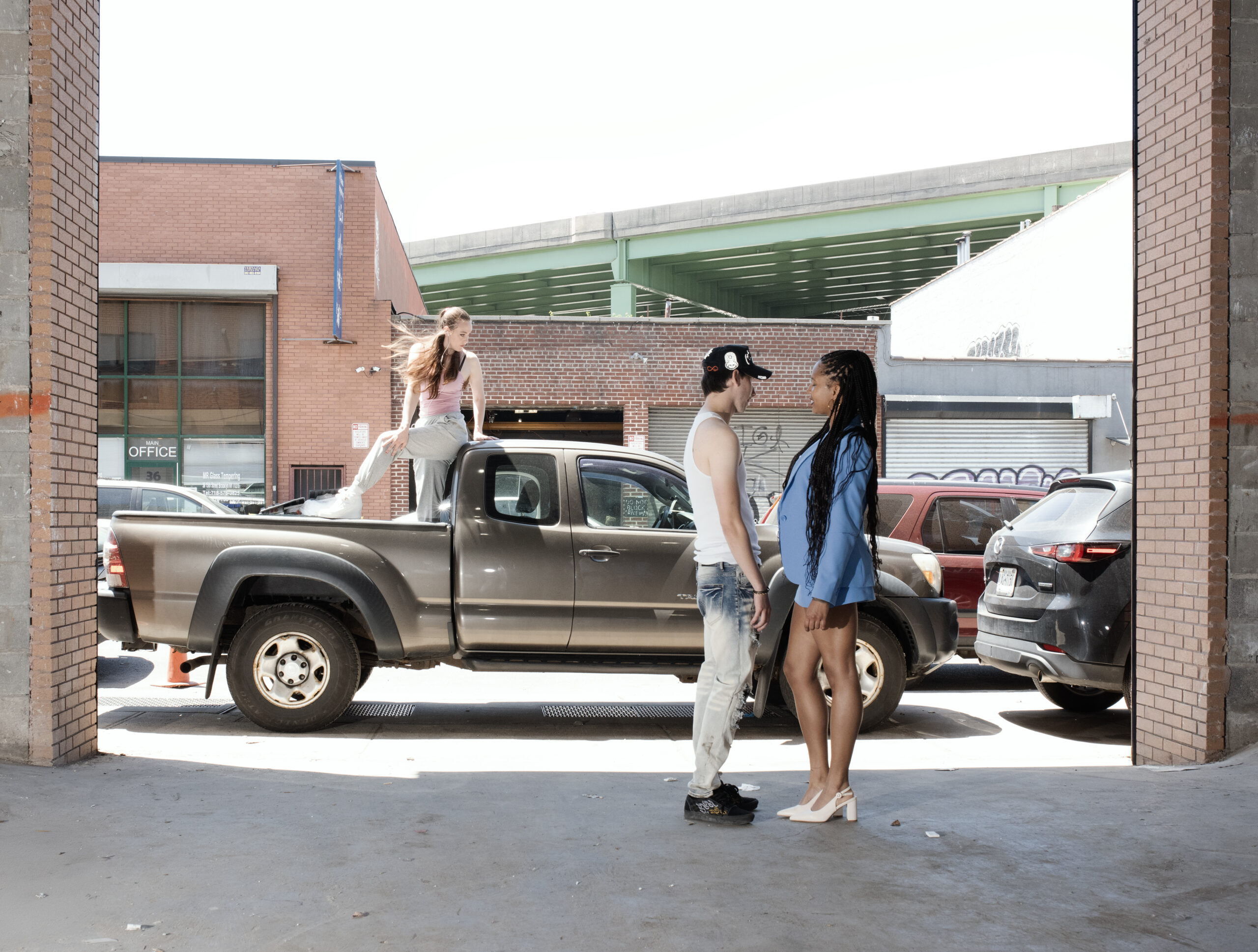 The cast of MoMA PS1 play Truck 