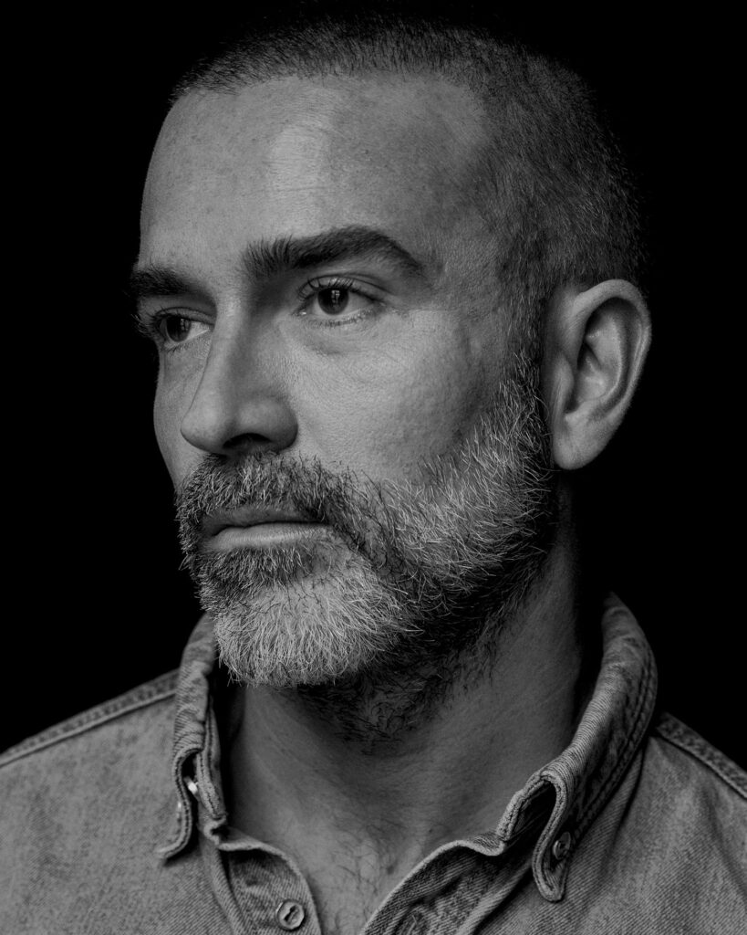 Portrait of Schiaparelli creative director Daniel Roseberry