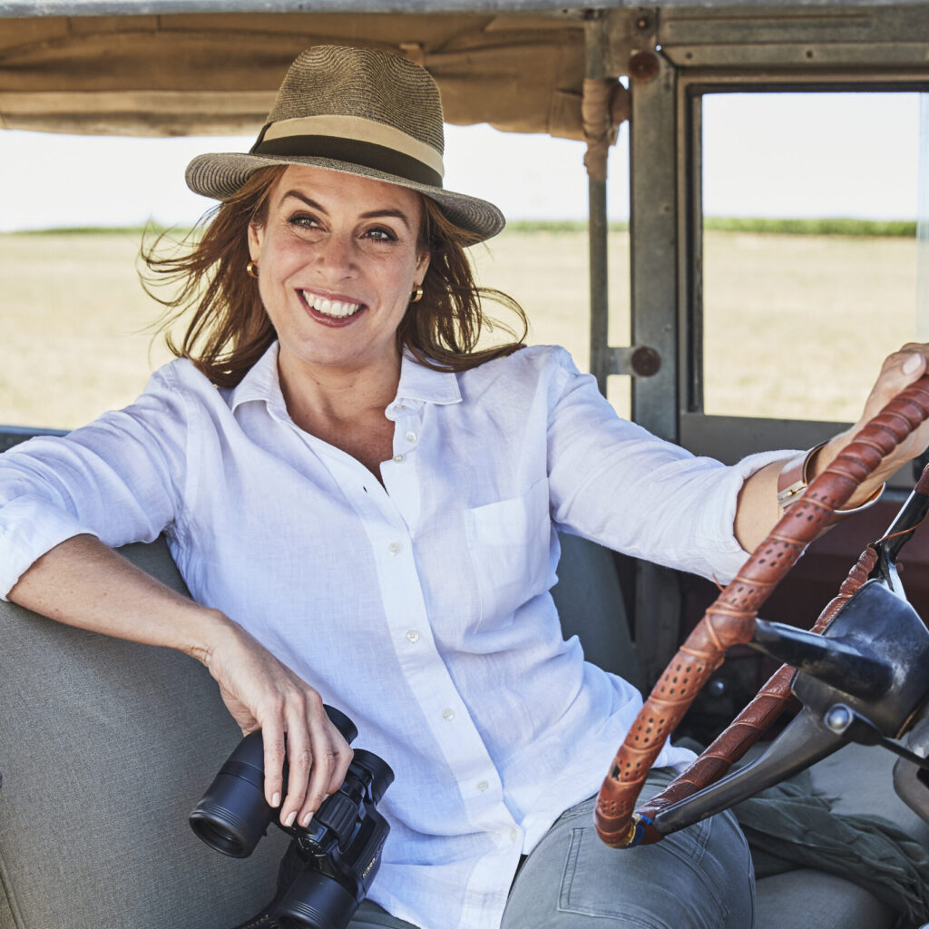Deborah Calmeyer poses for a portrait
