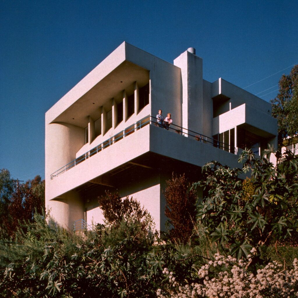 1984 Brentwood, California house of architect Martin Gelber in Los Angeles.