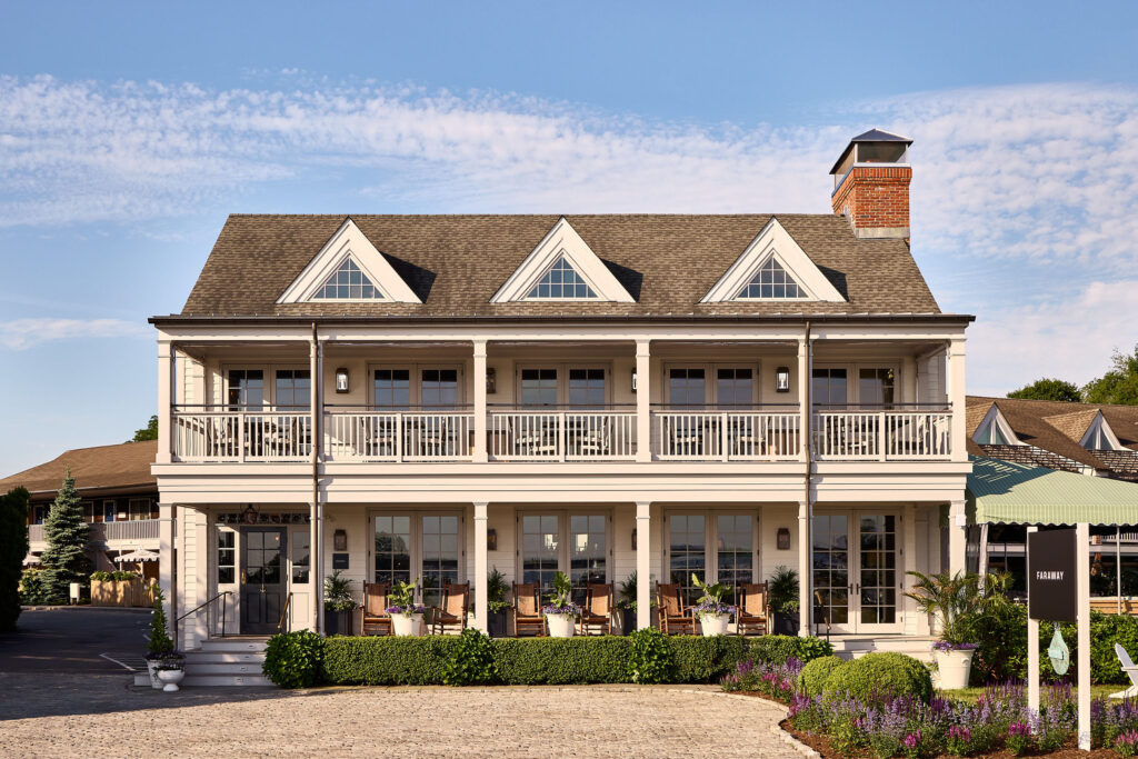 The Farway hotel in Sag Harbor as one of the best places to stay this summer for a holiday in the Hamptons.