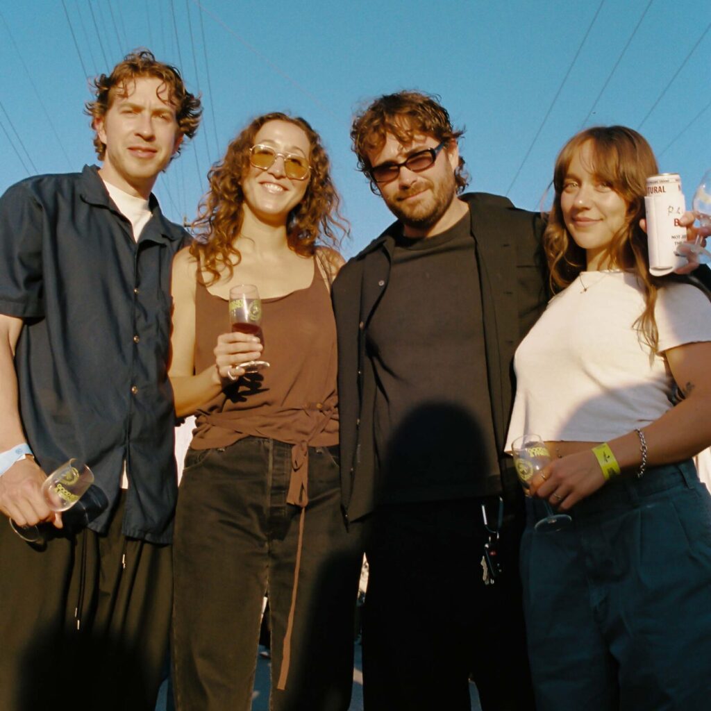 Gavin Matts, Emma Silvers, Alex Casnoff, Olivia Williams pose for a portrait