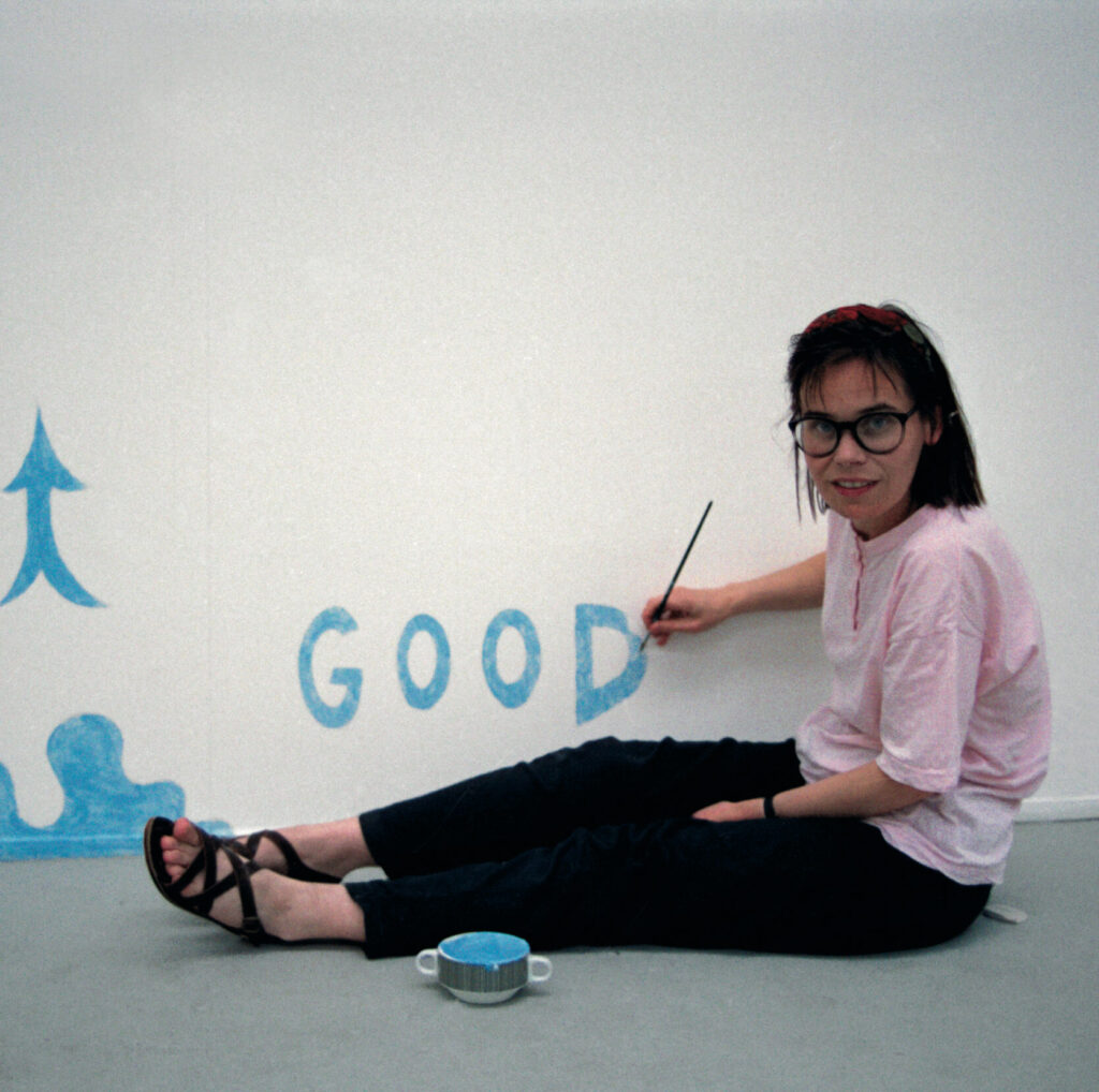 Artist Lily van der Stokker
