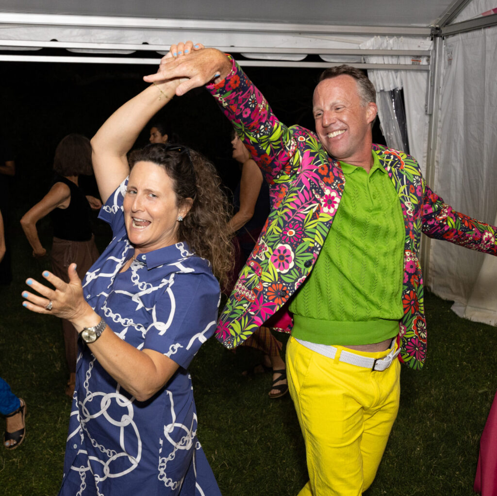 Guests dance at the 2026 Fine Artworks Center Gala