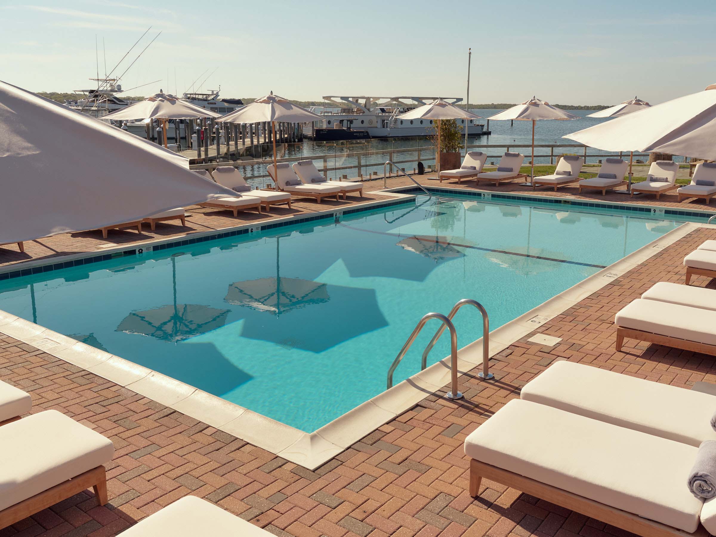 Ocean Club Pool at the Montauk Yacht Club