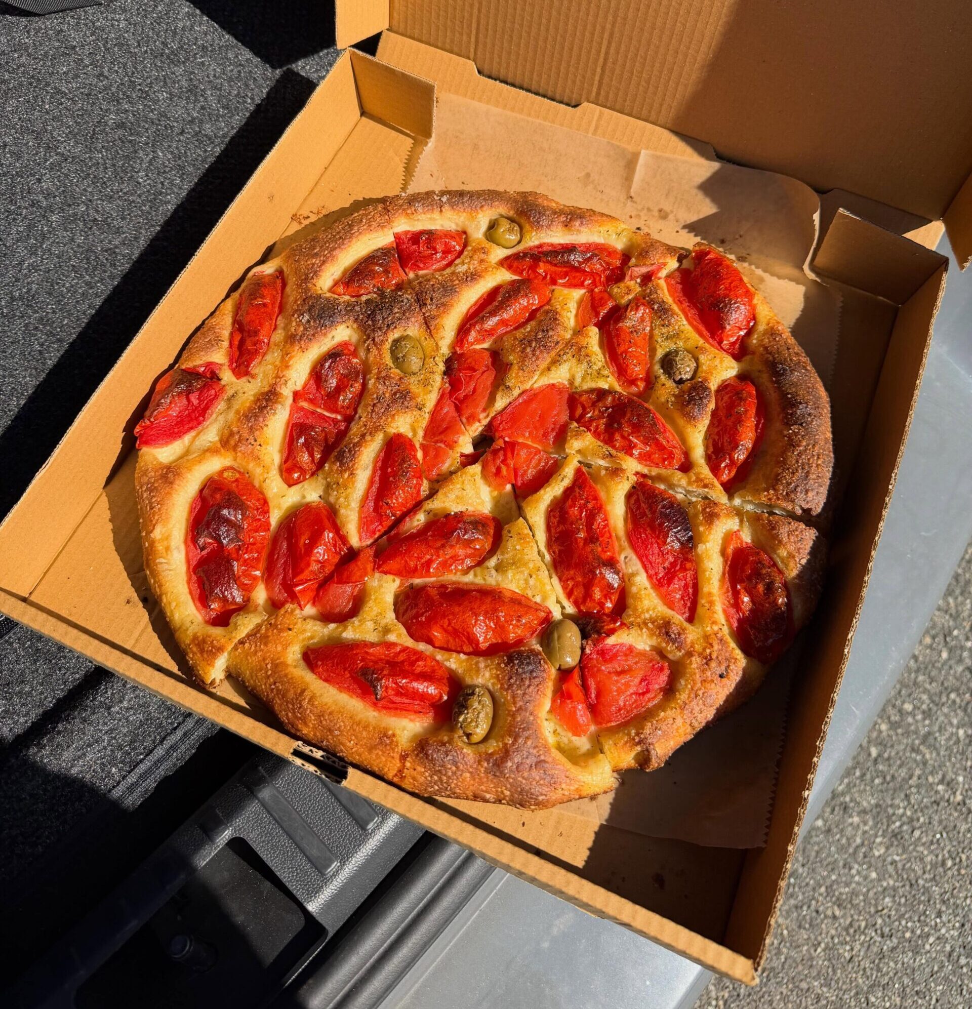 Bread and Salt tomato pie in Jersey City