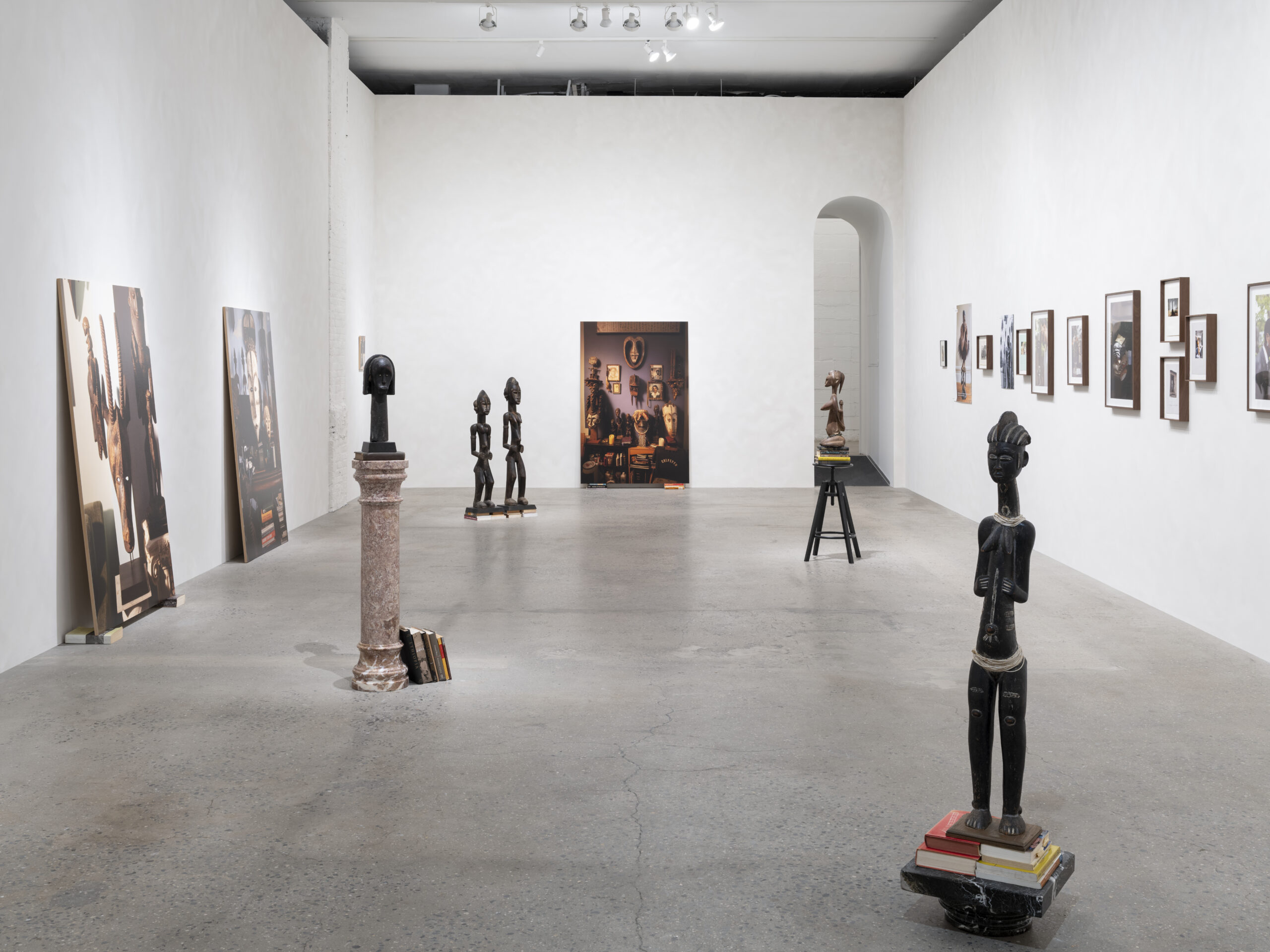 Installation view of John Edmonds, "The Space Between," 2026