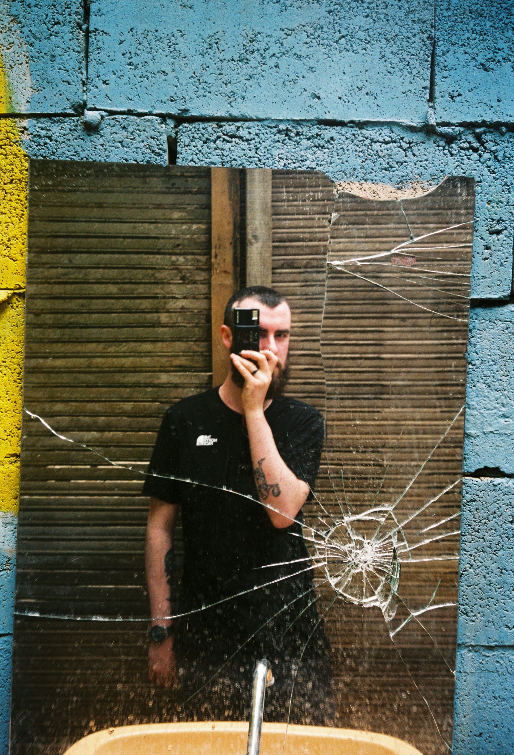 Self-portrait by Conall Kearney