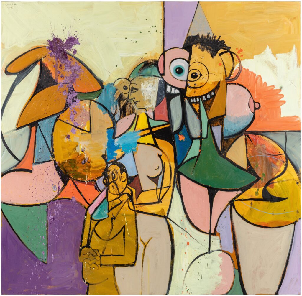 George Condo, The Day They All Got Out