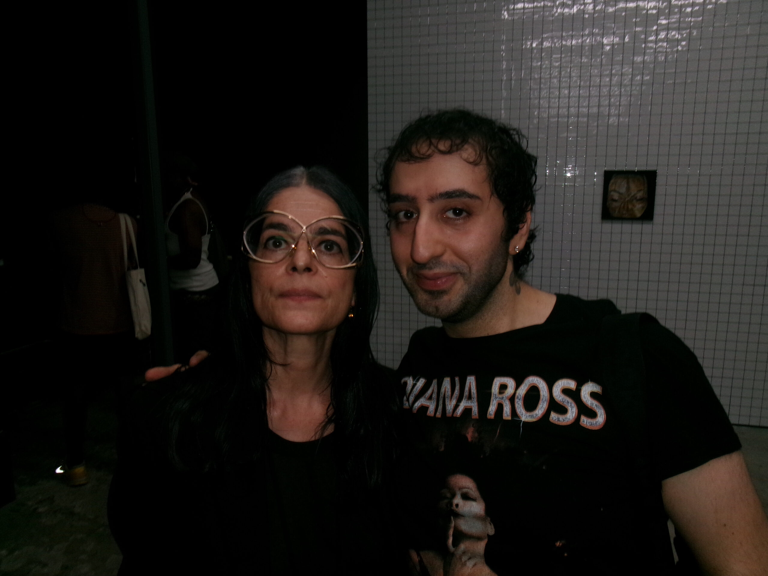 Lia Gangitano and Ridikkuluz at Tyler Cala Williams opening at Participant Inc.