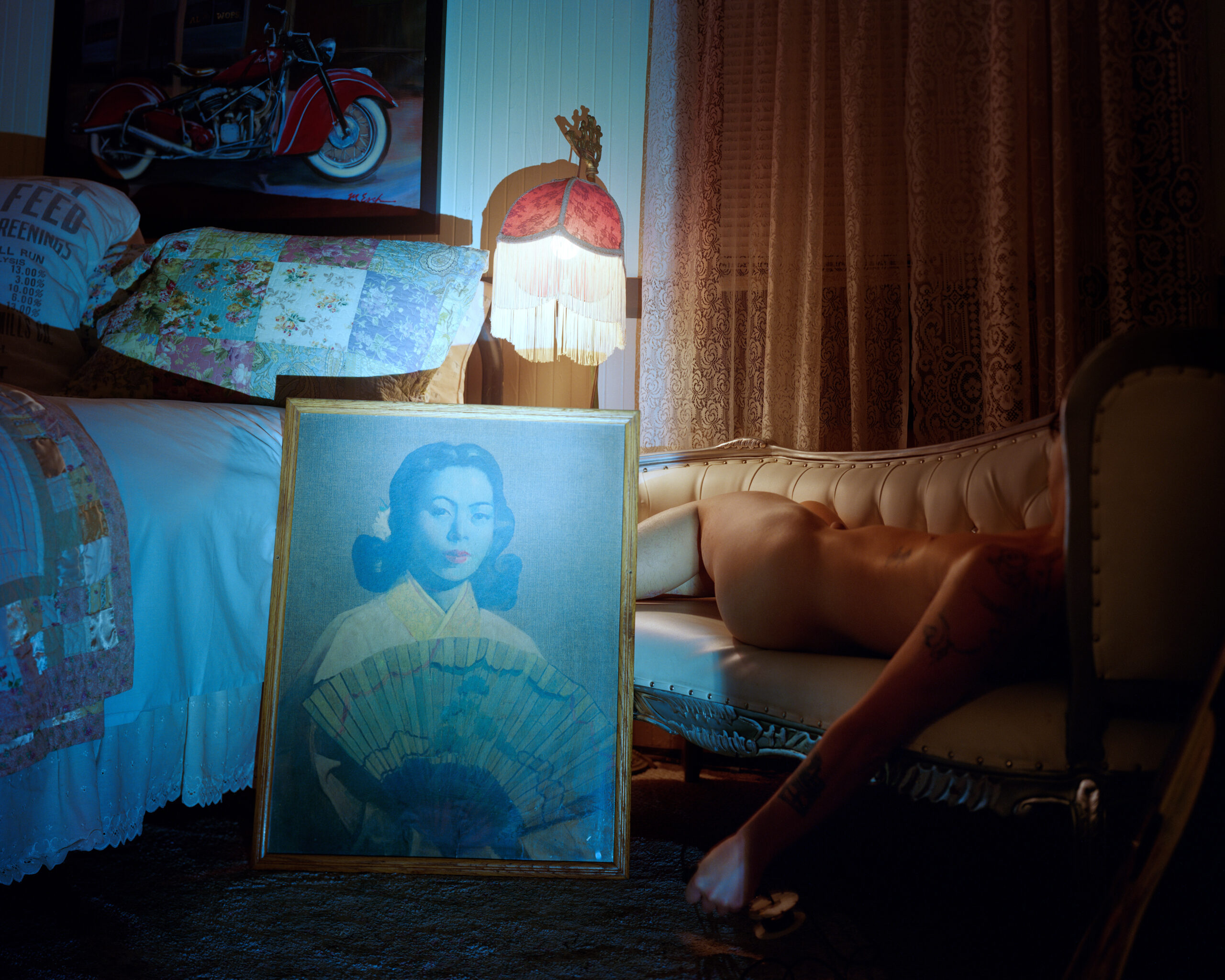 Untitled (Green Lady) by Alec Dai.