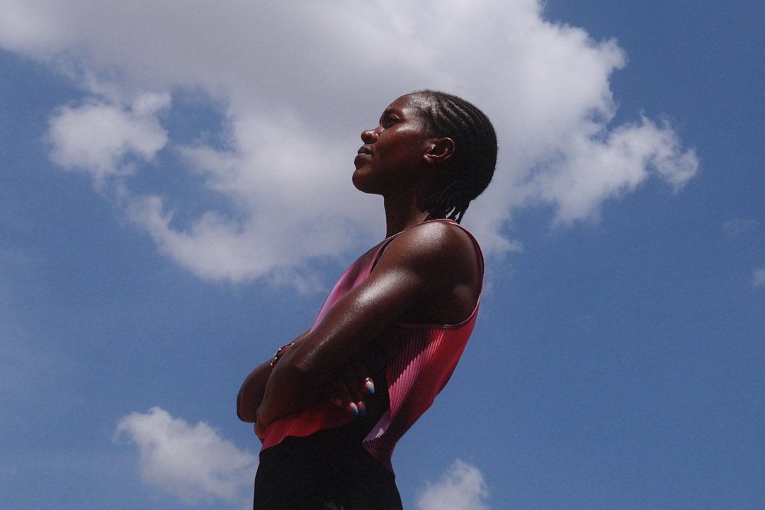 Middle distance runner Faith Kipyegon