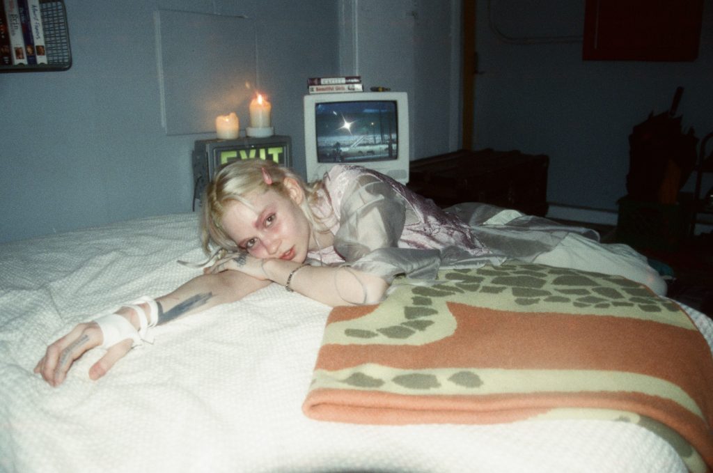Grimes photographed by Taryn Segal