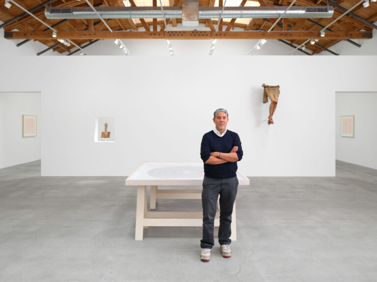 Artist Paul Pfeiffer ahead of his new Los Angeles "Olympia" at Perrotin gallery. All imagery courtesy of Perrotin.